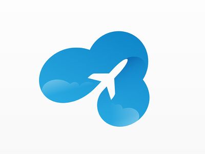 Cloud + Plane Logo Concept - Logo ... Karma Logo, Plane Logo, Logo Tips, Sky Logo, Plane Icon, Travel Agency Logo, Travel Mood, Flat Logo Design, Dream Logo