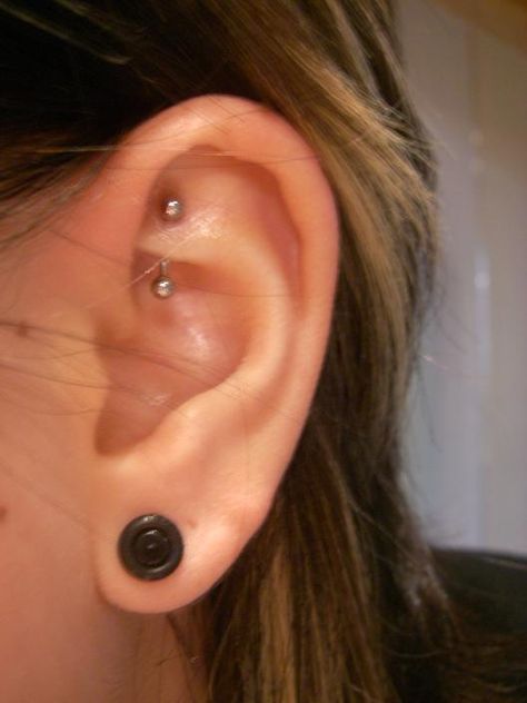 I want my rook pierced! Rock Piercing, Snug Piercing, Double Cartilage Piercing, Minimalist Ear Cuff, Eyebrow Ring, Cute Ear Piercings, Daith Piercing, Cute Piercings, Gold Ear Cuff