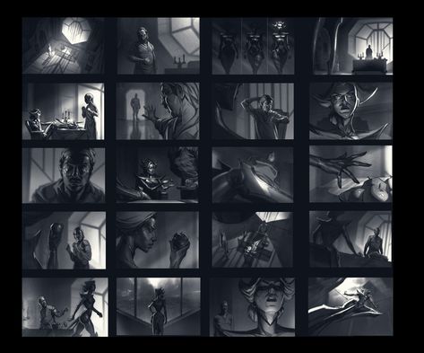 Storyboarding Techniques: Creating a Fight Sequence | The Gnomon Workshop Storyboard Drawing, Photoshop Images, Storyboard Artist, Riot Games, Visual Storytelling, Sleeping Dogs, Action Poses, How To Turn, Marvel Studios