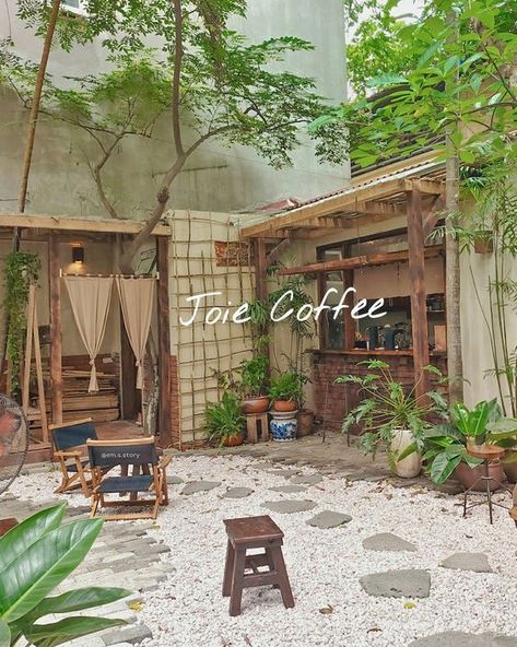 Zen Cafe, Outdoor Coffee Shop, Coffee House Design, Cafe Exterior, Mini Cafe, Soup Stock, Café Design, Outdoor Restaurant Design, Small Cafe Design