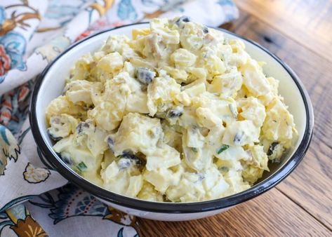 Classic Potato Salad | Barefeet in the Kitchen Easy Salad Recipes Healthy, Patato Salad, Salad Recipes With Chicken, Orecchiette Pasta Recipes, Salad Recipes Easy, Quick Easy Salad, Salad Recipes Healthy, Deviled Egg Potato Salad, Potato Salad Dill