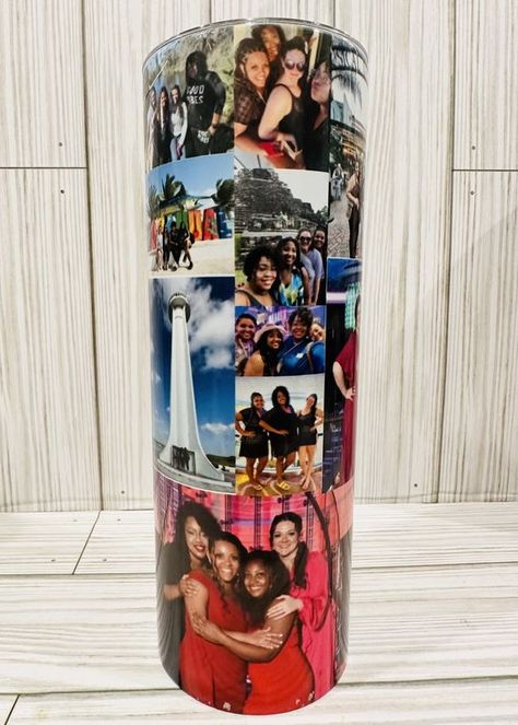 Custom Photo Tumbler - None #sublimationdesigns #tumblerdesigns #vinyldesigns #sublimationideas #tumblerwraps #svg Sublimation Tumbler Ideas, Sublimation Cups, Sublimated Tumblers, Cricut Tumblers, Tumblers Ideas, Glass Tumbler Design, Bug Gifts, Photo Tumbler, Memory Pictures