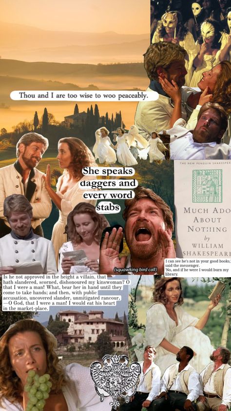 Created by mackmax323 on Shuffles Much Ado About Nothing Aesthetic, Nothing Aesthetic, Much Ado About Nothing, Bird Calls, English Literature, William Shakespeare, Connect With People, Your Aesthetic, Creative Energy