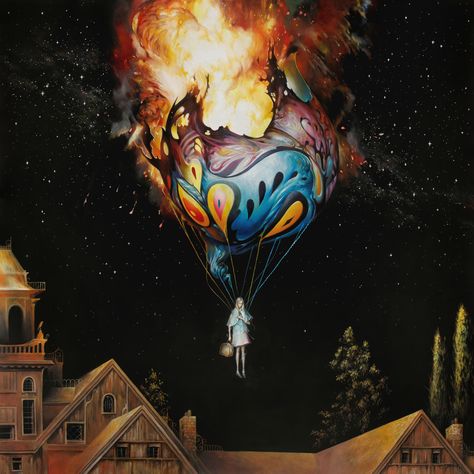 Esao Andrews at JONATHAN LEVINE GALLERY Survive Wallpaper, Esao Andrews, Circa Survive, Iphone 6 Wallpaper, National Portrait Gallery, Pop Surrealism, The Arrival, Art Website, Surreal Art