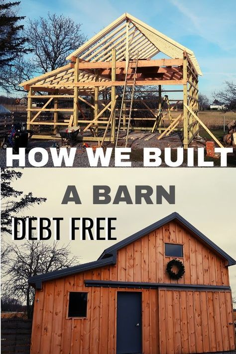 Plan Garage, Backyard Barn, Building A Pole Barn, Build A Shed, Horse Barn Plans, Barn Shop, Farm Plans, Homestead Farm, Barn Garage