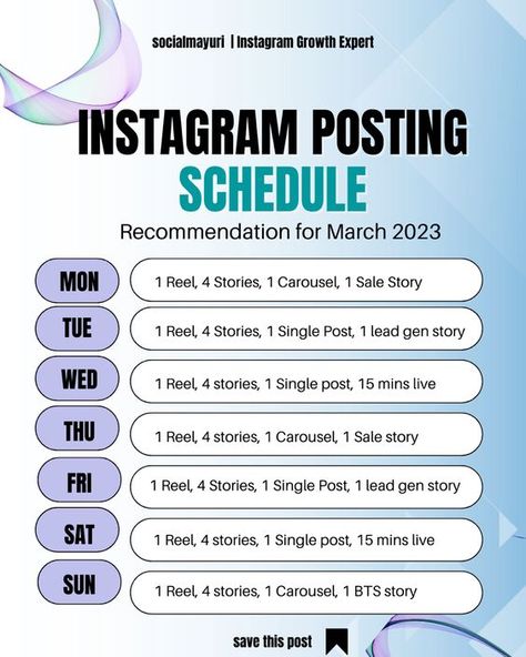 Here is the readymade, tried and tested posting schedule for your instagram. #Digitalmarketing#socialmediamarketing Ig Post Schedule, Business Posting Schedule, Instagram Reel Schedule, Post Schedule Instagram, Instagram Post Schedule Business, Social Media Upload Schedule, Ig Posting Schedule, Instagram Content Schedule, Posting Schedule Instagram