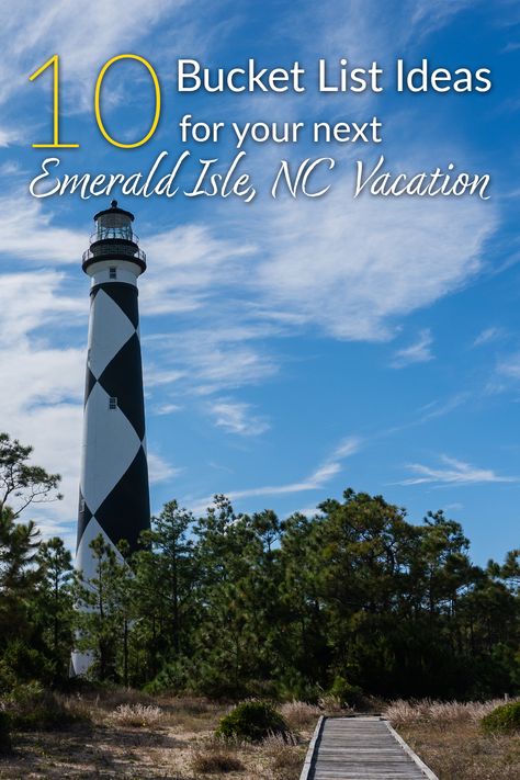 10 Bucket List Ideas for Your Next Emerald Isle, NC Vacation Emerald Isle North Carolina, Coastal North Carolina, Emerald Isle Nc, Oceanfront Vacation Rentals, Destination Unknown, Bucket List Ideas, Paddle Boat, Wake Forest, List Ideas