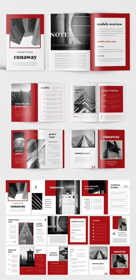 Minimalist Booklet Design, Ebook Designs Layout Minimalist, Workbook Template Design, Workbook Design Layout, Ebook Designs Layout, Ebook Design Layout, Booklet Design Layout, Workbook Layout, Guidebook Design