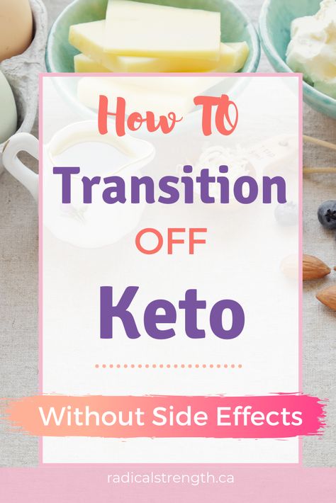 The keto diet is a successful diet for many people, but what happens if you need to go off keto for the holidays, a vacation, or you want to transition into maitenance? Here's how to transition off keto without side effects. #keto #ketodiet #ketosideeffects #ketogenic #lowcarbdiet Wheat Belly Recipes, Ketogenic Diet Menu, No Carb Recipes, Simple Nutrition, Dukan Diet, Carbohydrate Diet, Best Keto Diet, Low Carbohydrate Diet, Fast Metabolism