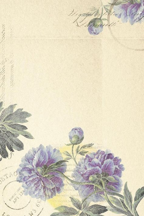 Purple Vintage Aesthetic, Blue Flowers Background, Purple Flower Background, Vintage Backgrounds, Chinese Background, Hipster Background, Violet Background, Flower Mobile, Vintage Flowers Wallpaper