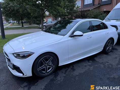 Take over my lease: 2023 Mercedes-Benz C-Class C 300 4MATIC, $1171/mo, 32 mos left, 54,600 km remaining. Zero down. Cash incentive available. With SparkLease, find your dream car lease deal effortlessly. Mercedes Benz 2023, Benz 2023, 2023 Mercedes, Chinese Car, Vehicle Inspection, Car Purchase, Car Lease, Car Prices, Car Loans