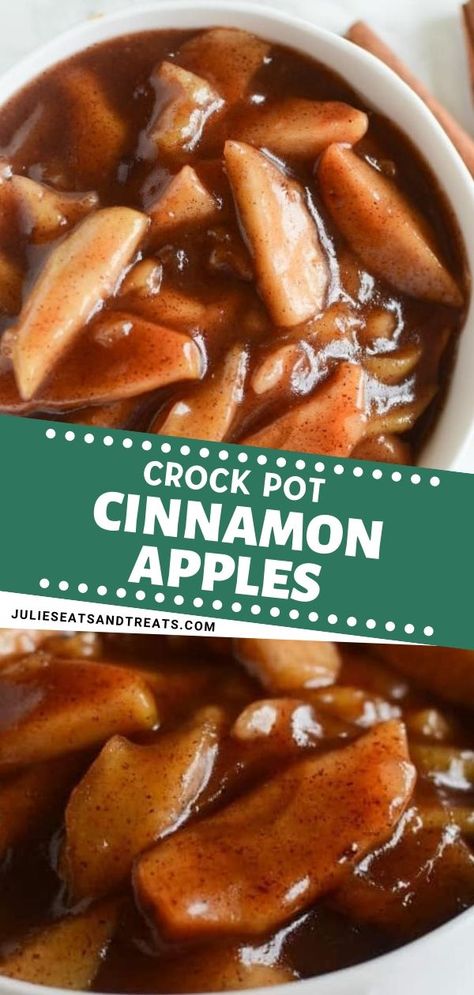 Hot Cinnamon Apples Crock Pot, Crock Pot Apple Recipes Easy, Baked Apples In Crockpot Slow Cooker, Baked Apples In The Crockpot, Pie, Crockpot Baked Apples Easy, Apple Sauce In Crock Pot Easy Recipes, Apple Pie In The Crock Pot, Small Batch Apple Butter Crock Pot