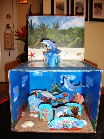 Image result for dolphin diorama ideas The Solar System Project, Solar System Project, Ocean Diorama, Biomes Project, Diorama Kids, Ecosystems Projects, Habitats Projects, Ocean Habitat, Ocean Projects