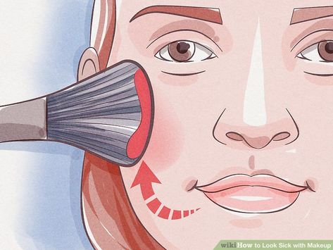 How To Look Sick, How To Fake Sick, Fresh Makeup, Natural Skin Tone, Under The Weather, Colored Eyeliner, Lower Lashes, Make Makeup, Face Contouring