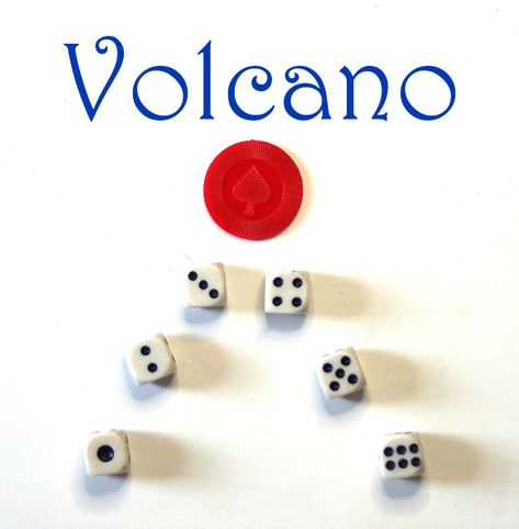 Fun Dice Games For Adults, Stuck In The Mud Dice Game, 50th Games, Dice Games For Adults, Volcano Game, Pig Dice Game, Dice Game Rules, Game Shelf, Family Games To Play