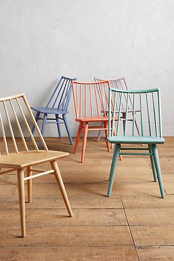 Painted Chairs, Contemporary Dining Chairs, Chaise Design, Kitchen & Dining Chairs, Modern Dining Chairs, Kitchen Chairs, Dining Room Chairs, Dining Room Decor, Furniture Chair