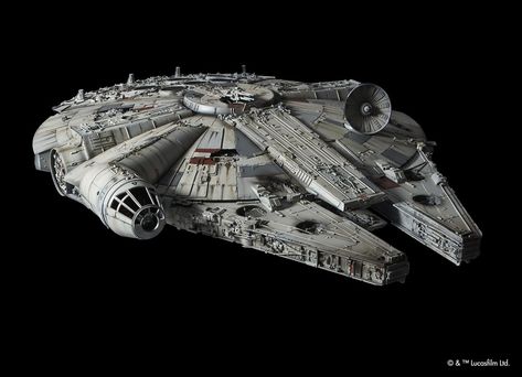 Millennium Falcon Model, The Millennium Falcon, Perfect Grade, Star Wars Episode Iv, Millenium Falcon, Star Wars Models, Star Wars Tattoo, Star Wars Ships, Star Wars Pictures