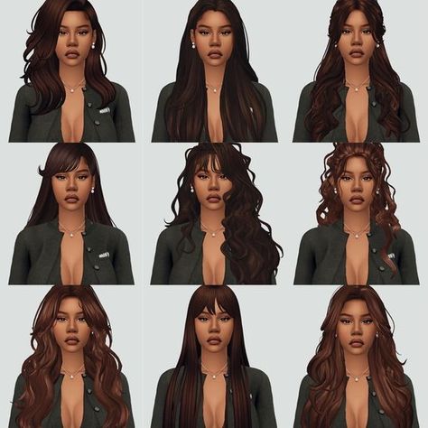 sims 4 hair lookbook - Gamingwithprincess Hair Set Sims 4 Cc, Sims 4alpha Hair, Sims 4 Cc Lookbooks Hair, Sims Realistic Cc, Sims 4 Hair Cc Pack, Sims 4 Cc Hair Tumblr, Goth Hair Sims 4 Cc, Realistic Hair Sims 4 Cc, Long Hair Sims 4 Cc