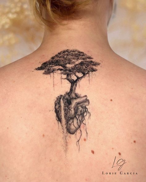 30+ Tree of Life Tattoo Ideas: Meaning, Symbolism and Top Designs Tree Of Life Tattoo Ideas, Woman Tree Tattoo, Tree Tattoo Chest, Life Tattoo Ideas, New Beginning Tattoo, Tree Tattoo Back, Green Tattoos, Family Tree Tattoo, Palm Tattoos