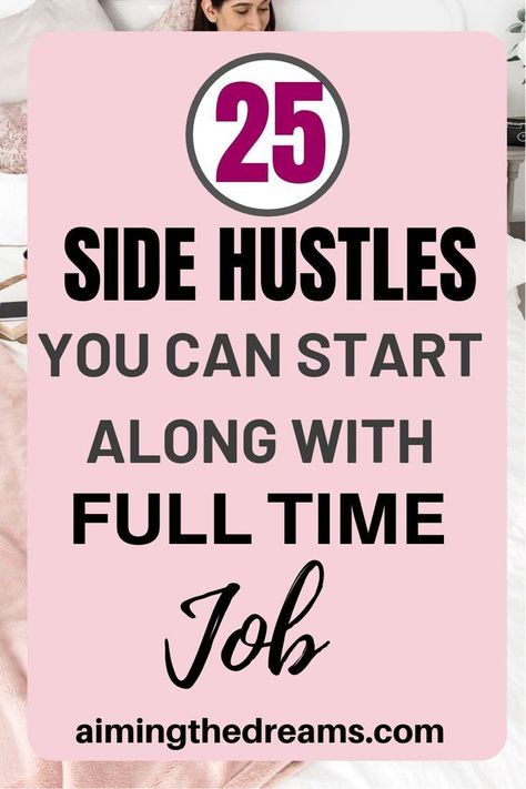 Start A Side Hustle, Easy Online Jobs, Side Income, Side Hustle Ideas, Online Side Hustle, Making Extra Cash, Social Media Jobs, Side Money, Full Time Job