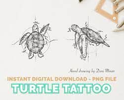 Turtle Small Tattoo, Tattoo Design Hand, Animal Lover Tattoo, Small Tattoo Design, Sea Turtle Tattoo, Turtle Tattoo Designs, Turtle Drawing, Tattoos For Lovers, Turtle Tattoo