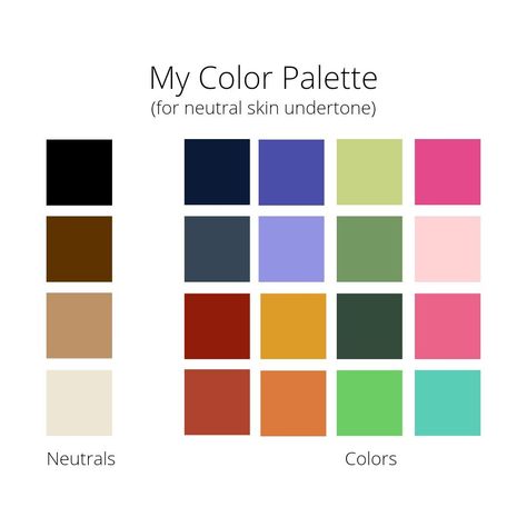 Neutral Color Palette Skin Tones, Best Colors For Tan Skin Clothes, Neutral Colour Palette Fashion, Neutral Skin Color Palette, Outfits For Neutral Skin Tone, Color Analysis Neutral Skin, Olive Skin Tone Color Palette Clothes, Colour For Neutral Undertone, Neutral Undertones Clothes