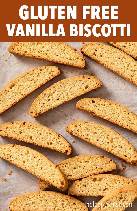 Biscotti Gluten Free Recipe, Gluten Free Vegan Biscotti, Gluten Free Biscotti Easy, Gluten And Dairy Free Biscotti, Gluten Free Dairy Free Biscotti, Gf Biscotti Gluten Free, Gf Biscotti, Best Almond Biscotti Recipe, Gluten Free Biscotti Recipe