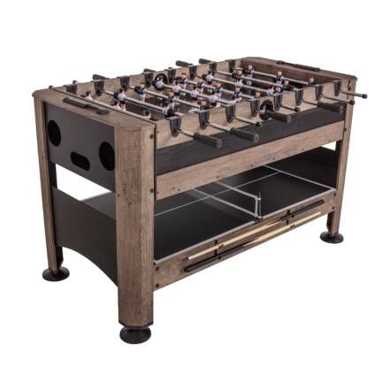 Triumph Sports USA Swivel 4 Games 55" Multi Game Table & Reviews | Wayfair Swivel Table, Multi Game Table, Triumph Sports, Hockey Table, Air Hockey Table, House Games, Air Hockey, Foosball, Game Table