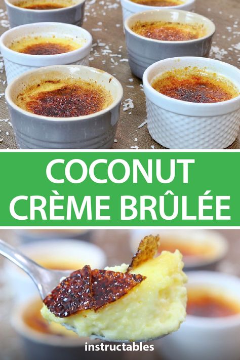 Cannoli, Flan, Coconut Creme Brulee, Creme Brulee Desserts, Coconut Creme, Creme Brulee Recipe, Brulee Recipe, Thrive Market, Köstliche Desserts