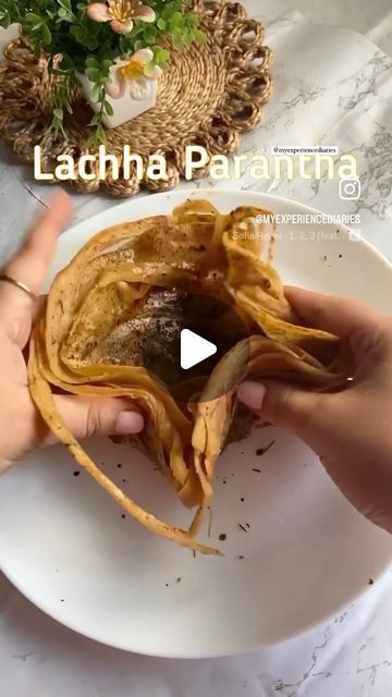 Shilpi Sharma on Instagram: "lachha Paratha✨Super tasty & crispy lachha paratha😋
.
.
.
✔️Tag Save & Share the video with your friends .Don’t forget to hit the like button if you like the video.

Keep following @myexperiencediaries for more drooling recipes😍

#lachhaparatha #paratha #masala #recipe #yum #yummy
#recipeoftheday #easyrecipe #tasty #quick #food #foodie
#foodblogger #foodgasm #foodcoma #foodlover #foodbloggerindia #indianfoodbloggers ##indianfood" Lachha Paratha Recipe, Lachha Paratha, Quick Food, Paratha Recipes, Masala Recipe, Like Button, Recipe Of The Day, Indian Food Recipes, Food Lover