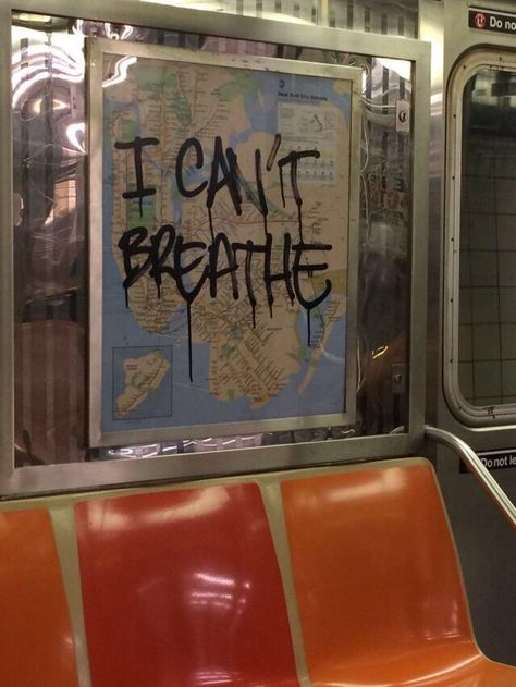 Black Lives Matter Art, Protest Art, Fotografi Vintage, Cant Breathe, Nyc Subway, Laura Lee, Draco Malfoy, Grunge Aesthetic, A Sign