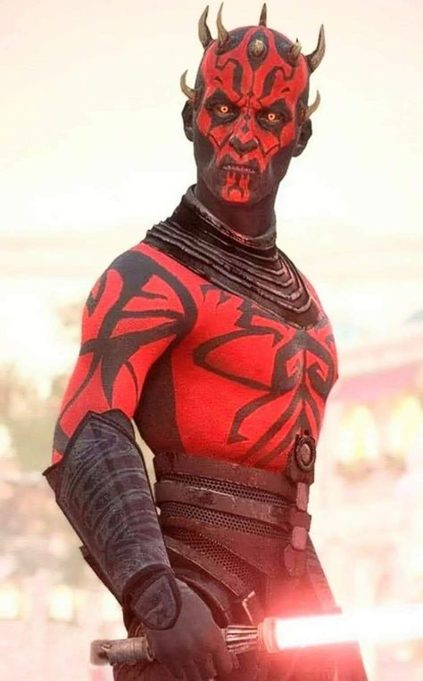 Darth Maul cosplay Darth Maul Cosplay, Darth Maul, Character Inspiration, Deadpool, Star Wars, Stars, Fictional Characters, Quick Saves