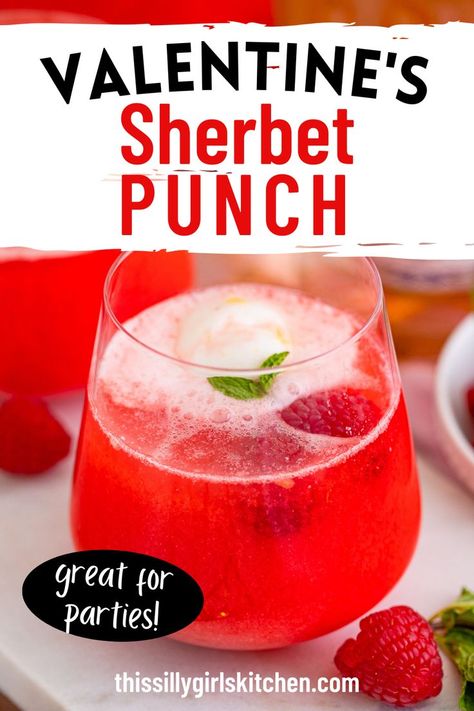 bright red sherbet punch with raspberries Red Punch Recipes, Rose Prosecco, Sherbet Punch Recipes, Red Velvet Sandwich Cookies, Passion Fruit Margarita, Fruit Margarita, Sparkling Grape Juice, Sherbet Punch, Red Punch