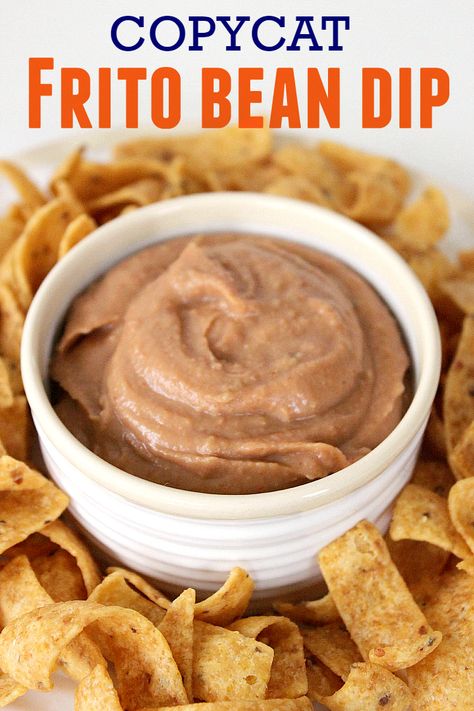 Frito Bean Dip, Frito Bean Dip Recipe, Tamales Casserole, Fritos Bean Dip, Chip Dips, Bean Dip Recipe, Recipes Copycat, Bean Dip Recipes, Awesome Appetizers