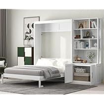 Full Size Murphy Bed, Murphy Wall Beds, Queen Murphy Bed, Built In Cabinet, Activity Room, Bed Shelves, Murphy Beds, Wood Bed Frame, Folding Beds