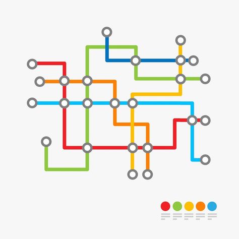 Underground Metro Map or Subway Transportation Scheme. Vector Subway Map Design, Subway Map Art, Subway Design, Ebook Layout, Metro Design, Transport Map, Underground Map, Station Map, Train Map