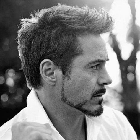 50 Celebrity Inspired Hairstyles with Beard | MenHairstylist.com Robert Downey Jnr, Toni Stark, Robert Downey Jr., Robert Downey Jr Iron Man, Hairstyle Names, Marvel Comics Superheroes, Beard Hairstyle, Marvel Superhero Posters, Man Thing Marvel