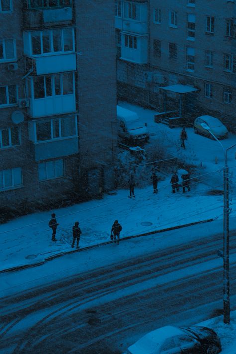 European Aesthetic, Europe Aesthetic, East Europe, Europe Winter, Dark Winter, Winter Scenery, Blue Hour, Eastern European, Dark Photography