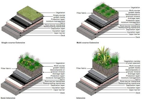 Green House Architecture, Extensive Green Roof, Green Roof House, Green Roof Building, Green Infrastructure, Green Roof System, Roof Waterproofing, Civil Engineering Design, Membrane Roof