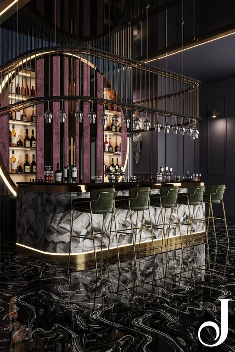 Hotel Bar Design, Luxury Bar Design, Luxury Cafe, Luxury Restaurant Interior, Bar Lounge Design, Bar Counter Design, Modern Restaurant Design, Nightclub Design, Bar Interior Design