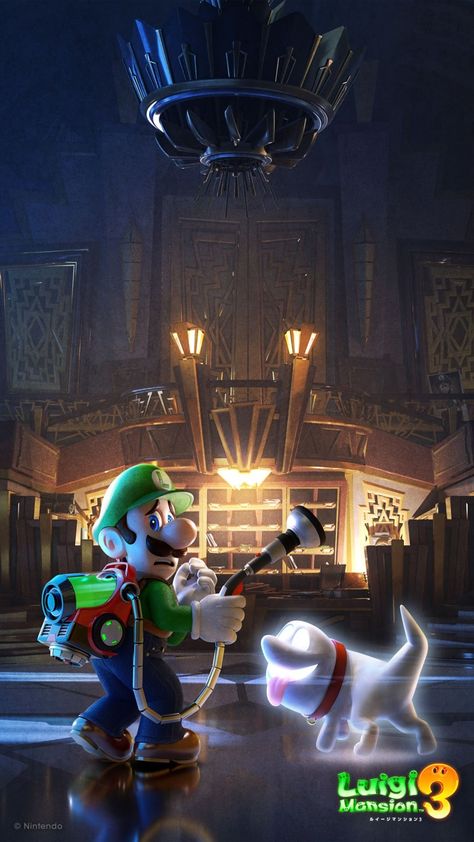 Luigi's Mansion 3 Luigi's Mansion Art, Luigi's Haunted Mansion, Luigis Mansion, Luigi Mansion, Luigi's Mansion 3, Mario Y Luigi, Mario E Luigi, Spooky Games, Super Mario And Luigi