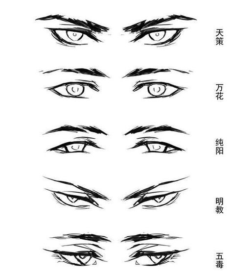 Manga Eyes, 얼굴 드로잉, Eye Drawing Tutorials, Eye Sketch, 얼굴 그리기, Drawing Expressions, Anime Eye Drawing, Anime Drawings Tutorials, Anime Eyes