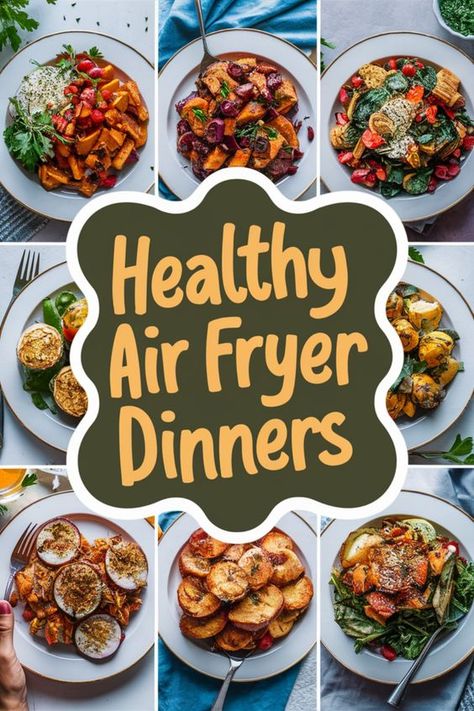 Explore a variety of healthy air fryer recipes perfect for easy weeknight dinners. From crispy snacks to flavorful meals, these recipes are both delicious and guilt-free. Find inspiration for your next healthy air fryer dish here! Meal Ideas For Air Fryer, Air Fryer Prep Meals, Air Fryer Recipes Easy Snacks Healthy, Air Fryer Dinner For One, Recipes For Air Fryers, Quick Dinner Air Fryer, Air Fryer Dinner Recipe, Air Fryer Recipes Easy Dinner Healthy, Clean Air Fryer Recipes