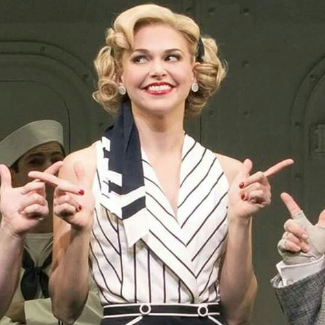 sutton foster in anything goes Anything Goes Musical, Christy Altomare, Musical Hair, Broadway Tickets, Broadway Costumes, Sutton Foster, Patti Lupone, Bernadette Peters, Theater Tickets