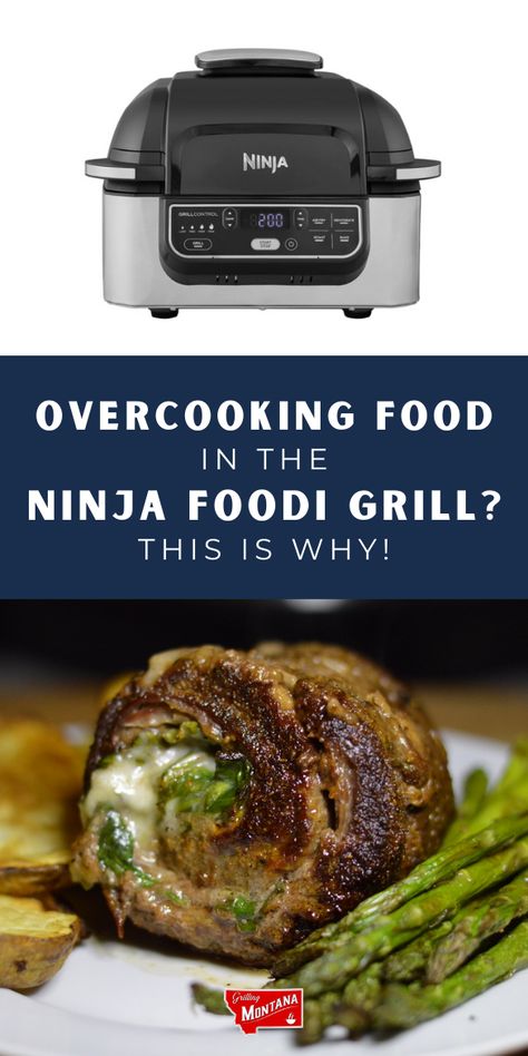 Do you keep overcooking food in the Ninja Foodi Grill? Check out this post to learn why you keep burning your indoor grilling recipes (and to discover the best indoor grilling recipes and indoor grilling hacks!) #ninjafoodigrill #grillingtips #airfryer Indoor Grilling Recipes, Wood Fire Grill Recipes, Preparing Thanksgiving Dinner, Indoor Grill Recipes, Ninja Foodi Grill, Ninja Cooking System Recipes, Grilling Recipes Sides, Recipes Meat, Easy Grilling Recipes