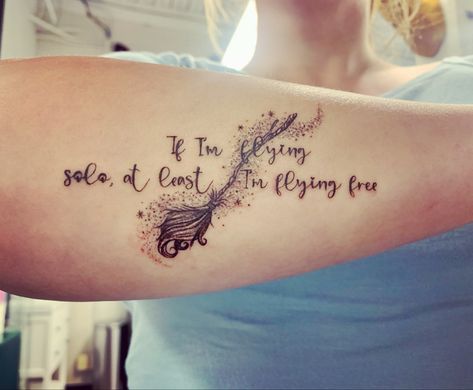 Defy Gravity Tattoo, Defying Gravity Tattoo, Musical Theater Tattoos, Wicked Tattoos Musical, Wicked Musical Aesthetic, Musical Theatre Tattoo, Wicked Musical Tattoo, Wicked Musical Quotes, Theatre Tattoo