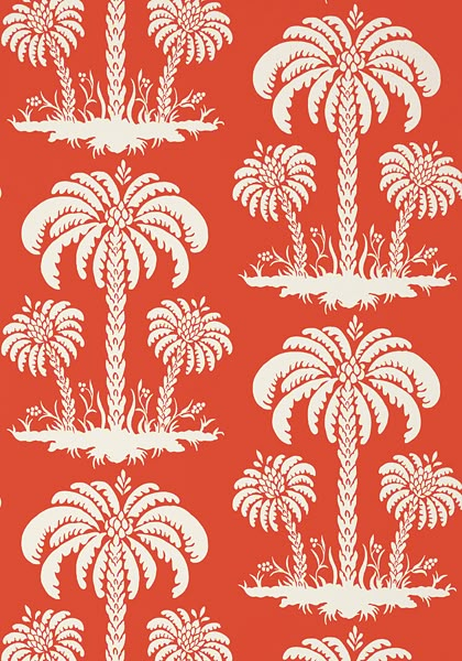 Island Wallpaper, Thibaut Wallpaper, Palm Trees Wallpaper, Coral Wallpaper, Conversational Prints, Palm Island, Professional Wallpaper, Stock Wallpaper, Tropical Wallpaper