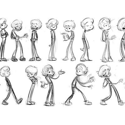 Animation Model Sheets, 2d Character Model Sheet, Character Design Expressions, Turn Around Character Design, Character Expression Sheet, Turnaround Character, Animation Sheet, Character Design Anatomy, Disney References