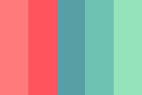 Wild Watermelon Color Palette Aqua Color Palette, Color Melon, Watermelon Color, Color Palette Challenge, Color Combinations For Clothes, Color Schemes Colour Palettes, Color Palette Bright, Textile Pattern Design, Color Palette Design