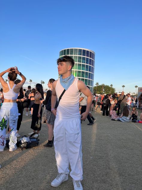 #coachella#guycoachellafit#coachella2022#coachellaboy#guyfestivaloutfit#babyblueoutfit Ezoo Outfits Festivals Men, Man Coachella Outfit, Coachella Outfit Men 2024, Music Festival Fits Men, Male Festival Outfit Summer, Men Rave Outfits Guys, Rave Outfits Men Festivals, Men Music Festival Outfit, Men’s Coachella